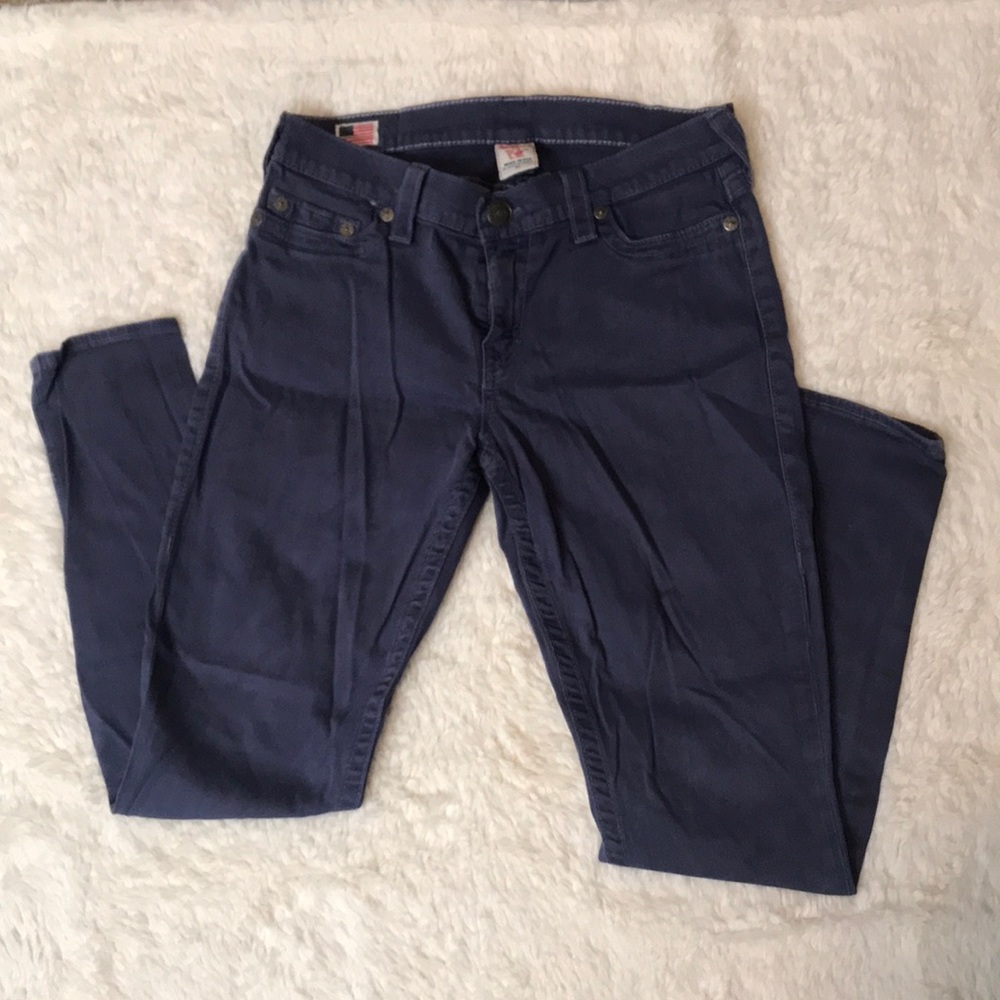 True Religion: Skinny - Deep Lavendar